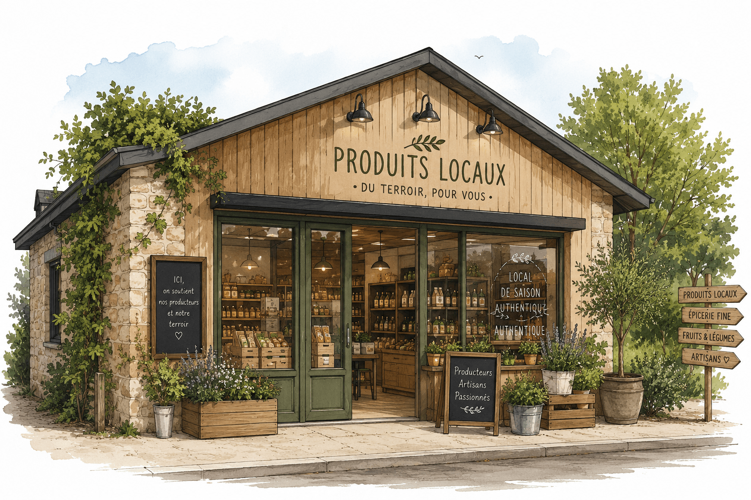 Magasin Produits Locaux