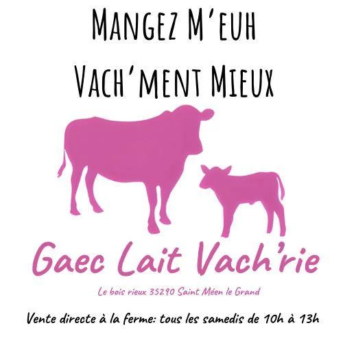 Logo Lait Vach'Rie